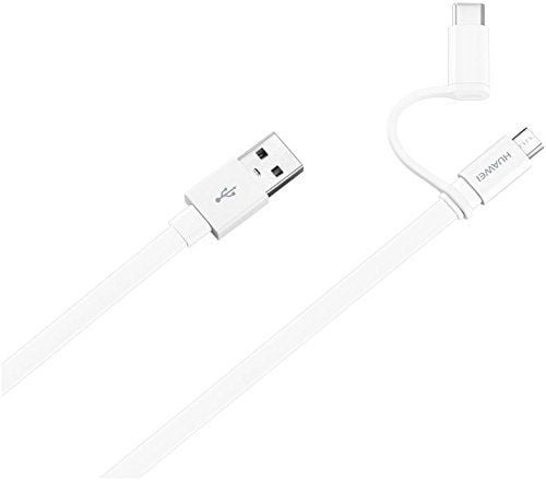 Huawei 4071417, 1,5 m, USB A, USB 2.0, Uros/uros, Valkoinen