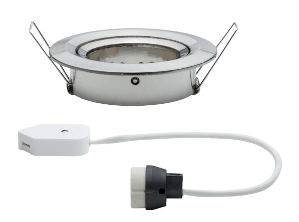Paulmann 936.41, Innfelt lyspanel, GU10, 1 pære(r), LED, Rustfritt stål