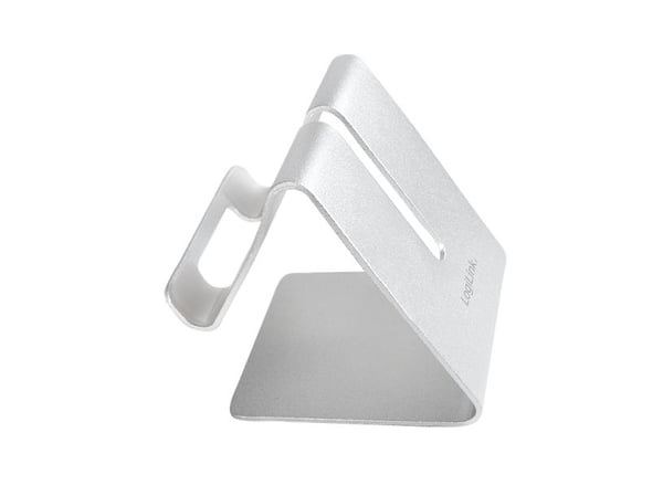 LogiLink AA0122, Mobiltelefon/smarttelefon, Plate / UMPC, Passiv holder, Innendørs, Aluminium