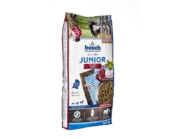 Bosch juniorfoder Lamb & Rice 15 kg