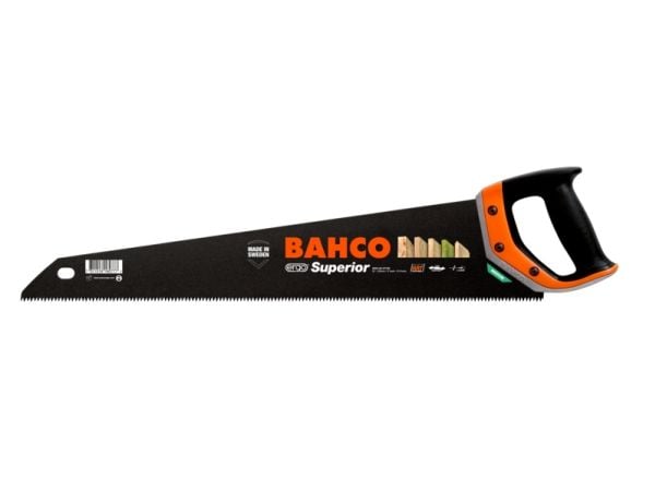 Bahco 2600-22-XT-HP, Klyvsåg, Trä, Svart, Rostfritt stål, Svart, Orange, 55 cm, 540 g