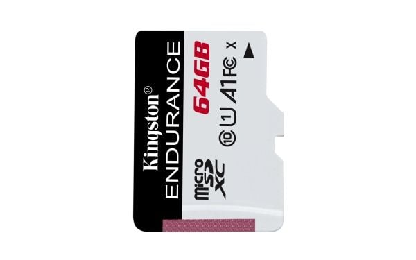 Kingston High Endurance - Flashminnekort - 64 GB - A1 / UHS-I U1 / Class10 - microSDXC UHS-I