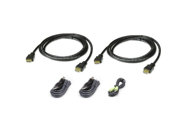 ATEN - Tastatur / video / musekabelsett (KVM) - TAA-samsvar - for ATEN CS1142H4C, CS1144H4C