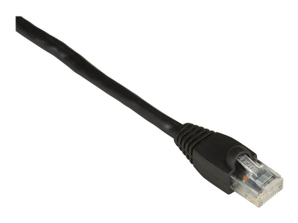 Black Box 0.9m UTP CAT6, 0,9 m, Cat6, U/UTP (UTP), RJ-45, RJ-45, Musta