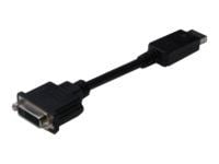 MicroConnect - DisplayPort-sovitin - dobbeltlink - DisplayPort (han) til DVI-I (hun) - 15 cm - 15 cm