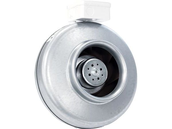LINDAB Kanalventilator CK 160C EC, valgfri indbygning, 50-60 Hz, 121 W, 230V. Luftmængde max. 878 m³/h el. 480 m³/h ved 300 Pa og 50 Hz.