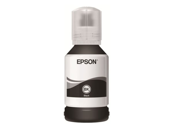 Epson 111 EcoTank Pigment black ink bottle, Alkuperäinen, Musta, Epson, EcoTank ET-M3180, ET-M3170, ET-M3140, ET-M2140, ET-M1180, ET-M1140, ET-M112...