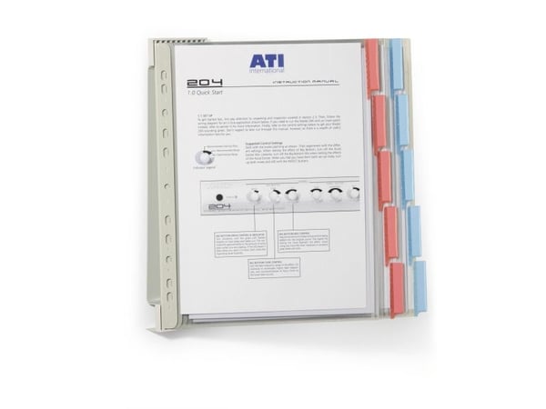 Durable 569100, A4, Polyvinylklorid (PVC), Assorterte farger, 20 ark, 73 mm, 322 mm Durable 569100, A4, Polyvinylklorid (PVC), Assorterte farger, 20 ark, 73 mm, 322 mm