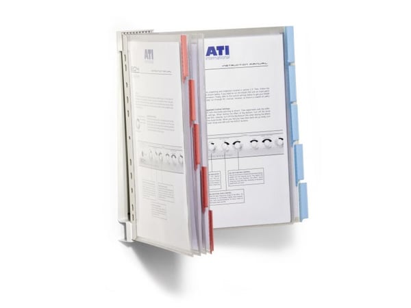 Durable 569100, A4, Polyvinylklorid (PVC), Assorterte farger, 20 ark, 73 mm, 322 mm