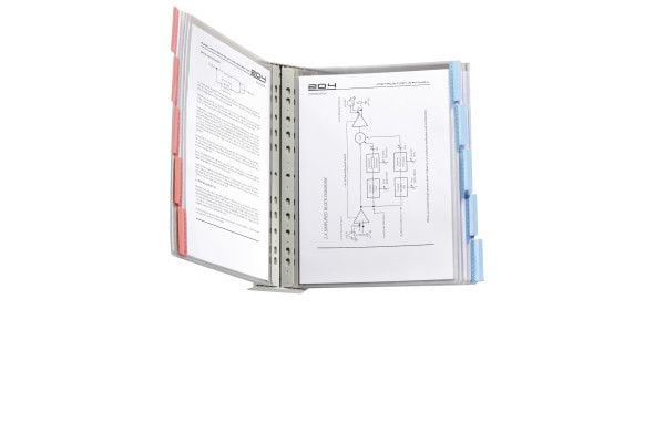 Durable 569100, A4, Polyvinylklorid (PVC), Assorterte farger, 20 ark, 73 mm, 322 mm
