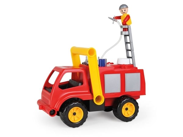 Lena 04155, Truck, Fire truck, 3 år, Plast, Sort, Grå, Rød, Gult