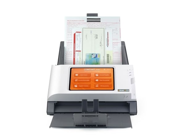 Plustek eScan A350 - Enterprise - dokumentskanner - Dobbel CIS - Dupleks - Legal - 600 dpi x 600 dpi - inntil 25 spm (mono) / inntil 25 spm (farge)...
