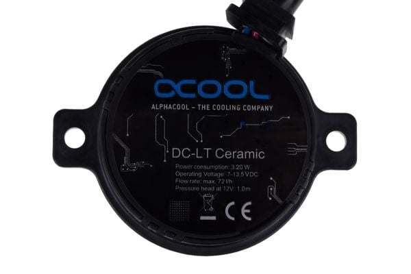 Alphacool DC-LT 2600 Ultra low noise ceramic - Pumpe for væskekjølesystem - svart