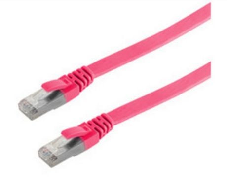 shiverpeaks BS75512-SLM, 2 m, Cat7, U/FTP (STP), RJ-45, 6 x RJ-45, Fiolblå