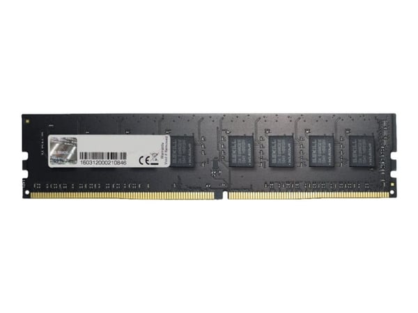 G.Skill Value Series - DDR4 - sett - 16 GB: 2 x 8 GB - DIMM 288-pin - 2666 MHz / PC4-21300 - CL19 - 1.2 V - ikke-bufret - ikke-ECC