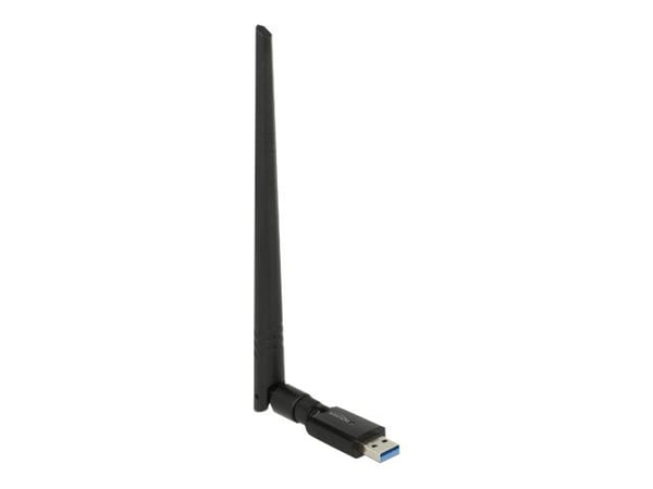 Delock USB 3.0 Dual Band WLAN ac/a/b/g/n Stick - Nettverksadapter - USB 3.0 - Wi-Fi 5 - svart