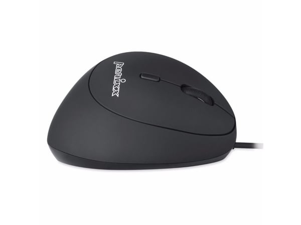 Perixx PERIMICE-519, Oikeakätinen, Optinen, USB A-tyyppi, 1600 DPI, Musta