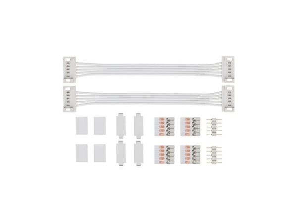 Paulmann 709.19, Kontakt, Hvit, Plast, IP20, III, 144 W