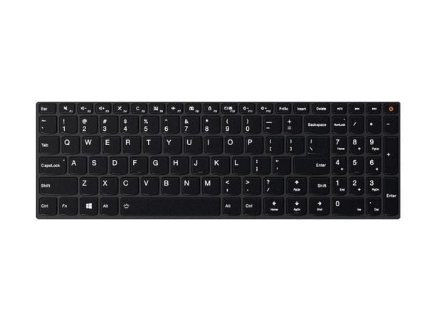 Lenovo 5N20L25933, Tastatur, UK Engelsk, Lenovo, ideapad 110-17
