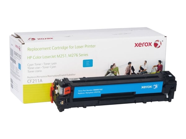 Xerox - Cyan - kompatibel - tonerpatron (alternativ for: HP CF211A) - for HP LaserJet Pro 200 M251n, 200 M251nw, 200 M276nw, MFP M276n, MFP M276nw