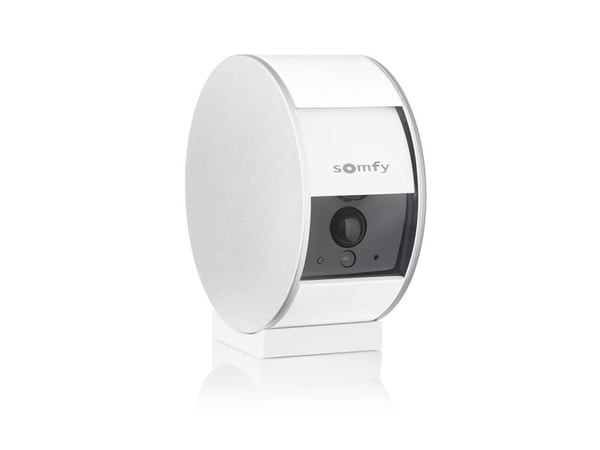 Somfy Sisäkamera - verkkovalvontakamera - sisätiloissa - väri (päivä ja yö) - 1080p - kiinteä polttoväli - ääni - langaton - Wi-Fi - DC 5 V