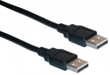 Kramer C-USB/AA Series C-USB/AA-10 - USB-kabel - USB (hann) til USB (hann) - USB 2.0 - 3 m - formstøpt - grå