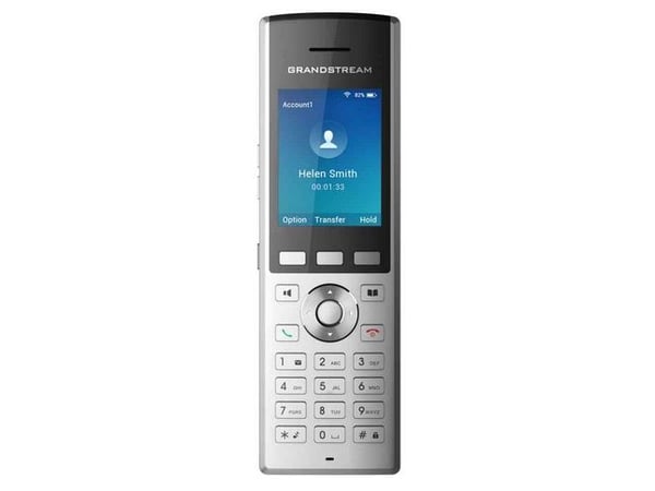 Grandstream Networks WP820, IP Phone, Musta, Hopea, Johdoton puhelin, Android, 2 linjat, 500 entries