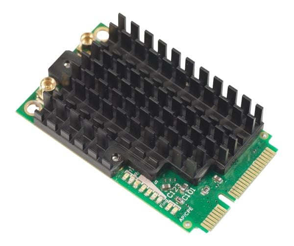 MikroTik RouterBOARD R11e-5HnD - Nettverksadapter - mini PCI - 802.11a, 802.11b/g/n