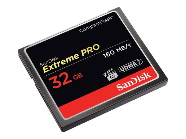 SanDisk Extreme Pro - Flashminnekort - 32 GB - 1000x/1067x - CompactFlash