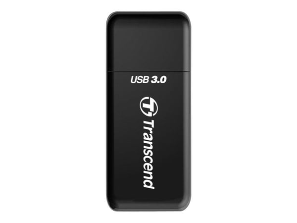 Transcend - Kortleser (SD, microSD, SDHC, microSDHC, SDXC, microSDXC, SDHC UHS-I, SDXC UHS-I) - USB 3.0