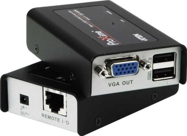 ATEN CE 100 Local and Remote Units - KVM-utvider - USB - opp til 100 m
