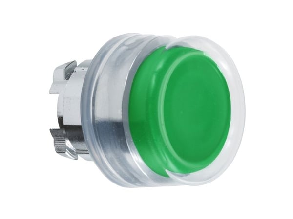 Schneider Electric Harmony ZB4BP3 Painike suojakannella, ohjauspainike litteä 1 painike Vihreä Paineen vapautus 1 kpl