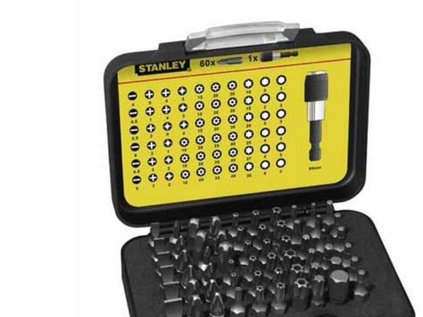 Stanley 1-13-902, 60 stykker, Phillips, Spor/slot, Torx