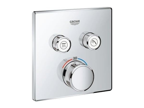 GROHE Grohtherm Smartcontrol Termostat til indbygning med 2 ventiler - 29124000
