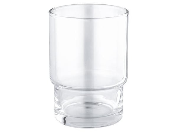 GROHE Essentials, Gjennomsiktig, Monokromatisk, Glass, Single/enkelt, Veggmontert, Rund