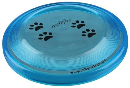 TRIXIE 33562, Hund, Skive, Blå, Plast, 23 cm