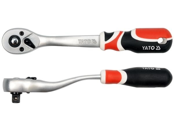 Yato YT-0731, Mekanisk, 3/8", Sort, Rød, Stål, 200 mm, 390 g