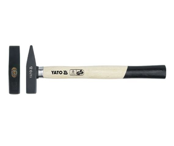 Yato YT-4508, Låsesmedhammer, stål, tre, svart, 1 kg, 1,21 kg