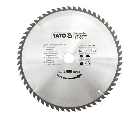 YATO SIRKELSAG WIDIA 300x30mm 60-TANN 6077
