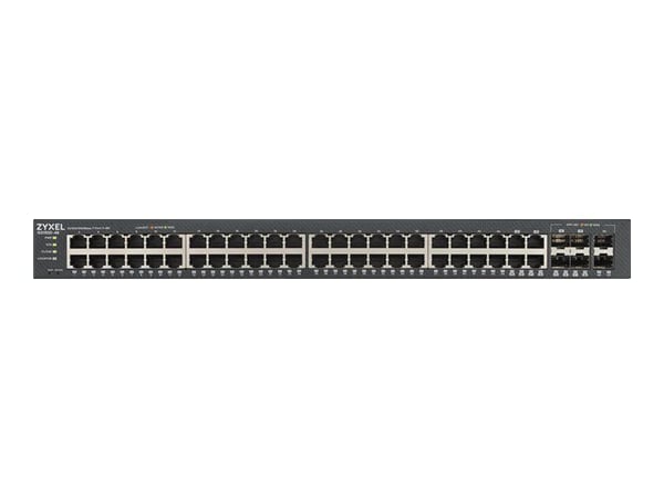 Zyxel GS1920-48v2 - Switch - smart - 48 x 10/100/1000 + 4 x kombo-Gigabit SFP + 2 x Gigabit SFP - rackmonterbar