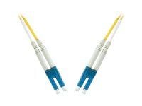 MicroConnect - Nettverkskabel - LC/UPC-enkeltmodus (hann) til LC/UPC-enkeltmodus (hann) - 10 m - fiberoptisk - 9 / 125 micron - OS2 - gul
