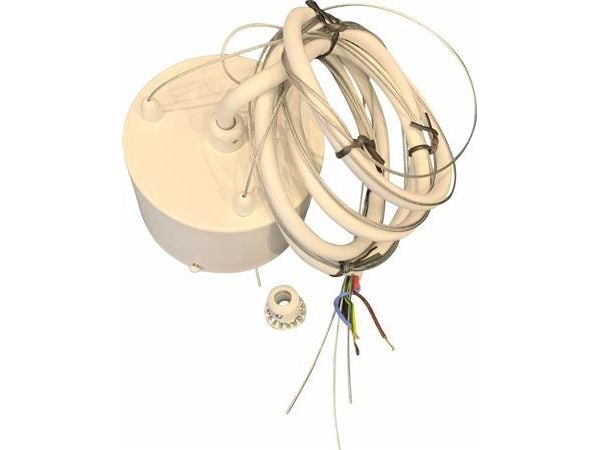 CAMPUS/Rondo Pendelophæng 3- leder, Hvid