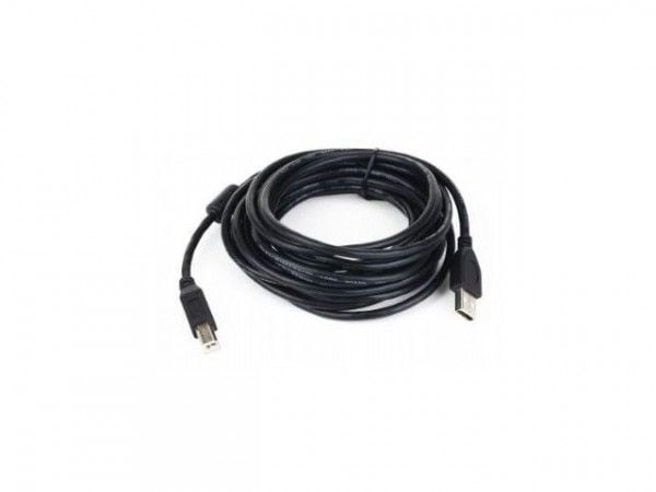Gembird CCF-USB2-AMBM-10 - USB-kaapeli - USB tyyppi B (uros) - USB (uros) - 3 m - muotoiltu - musta