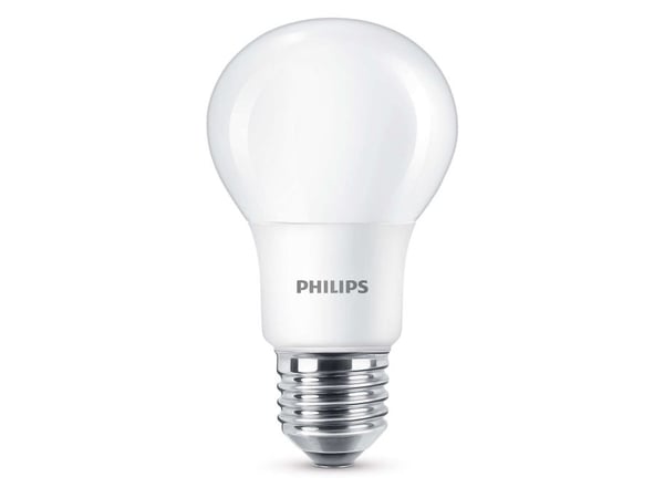 Philips Pære, 8 W, 40 W, E27, 806 lm, 15000 timer, Varm hvit