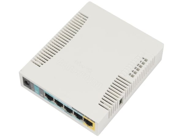 MikroTik RouterBOARD RB951UI-2HND - Trådløst tilgangspunkt - 100Mb LAN - Wi-Fi - 2.4 GHz