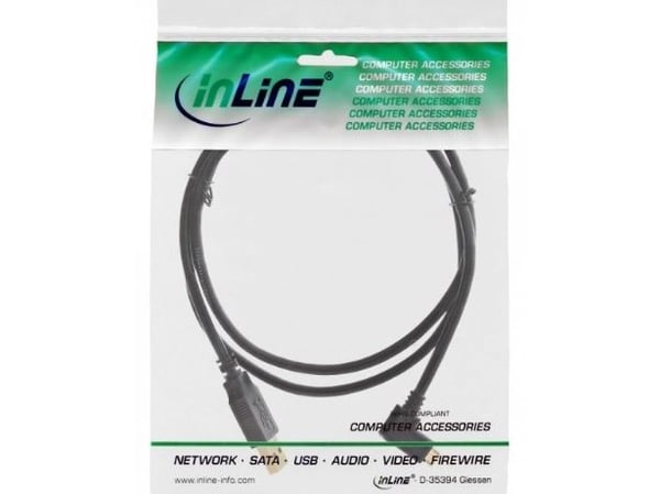 InLine 31710T, 1 m, USB A, Micro-USB B, USB 2.0, Hanstik/Hanstik, Lajittelu