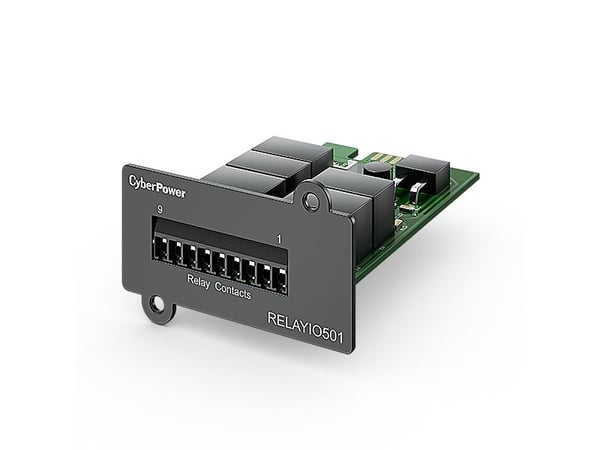 CyberPower RELAYIO501 - UPS-administrasjonsmodul - svart