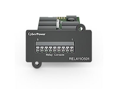 CyberPower RELAYIO501 - UPS-administrasjonsmodul - svart