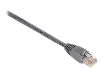 Black Box GigaTrue 550 - Koblingskabel - RJ-45 (hann) til RJ-45 (hann) - 7.6 m - CAT 6 - med støvel, uten hindringer, flertrådet - grå Black Box GigaTrue 550 - Koblingskabel - RJ-45 (hann) til RJ-45 (hann) - 7.6 m - CAT 6 - med støvel, uten hindringer, flertrådet - grå