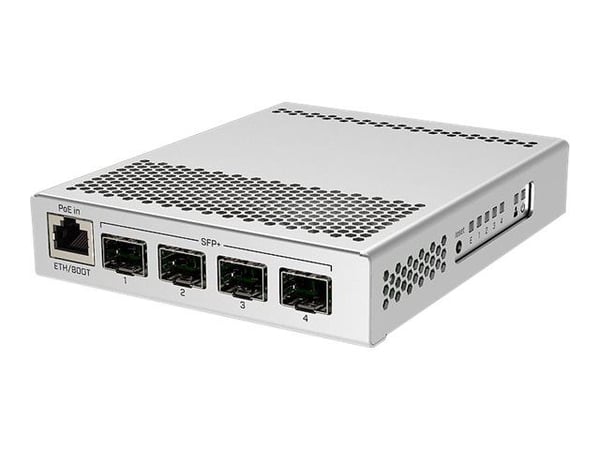 Mikrotik CRS305-1G-4S+IN, Hallittu, Gigabit Ethernet (10/100/1000), Power over Ethernet -tuki